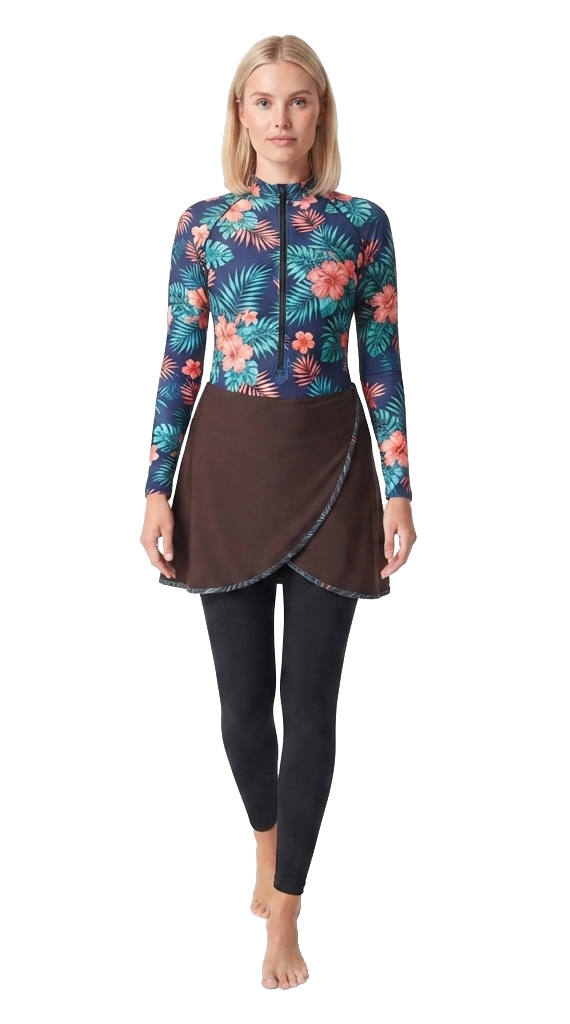 Burkini Aquarelle by Suimly