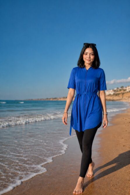 Burkini Aura Bleu roi