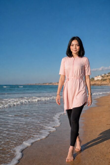 Burkini Aura Rose poudré
